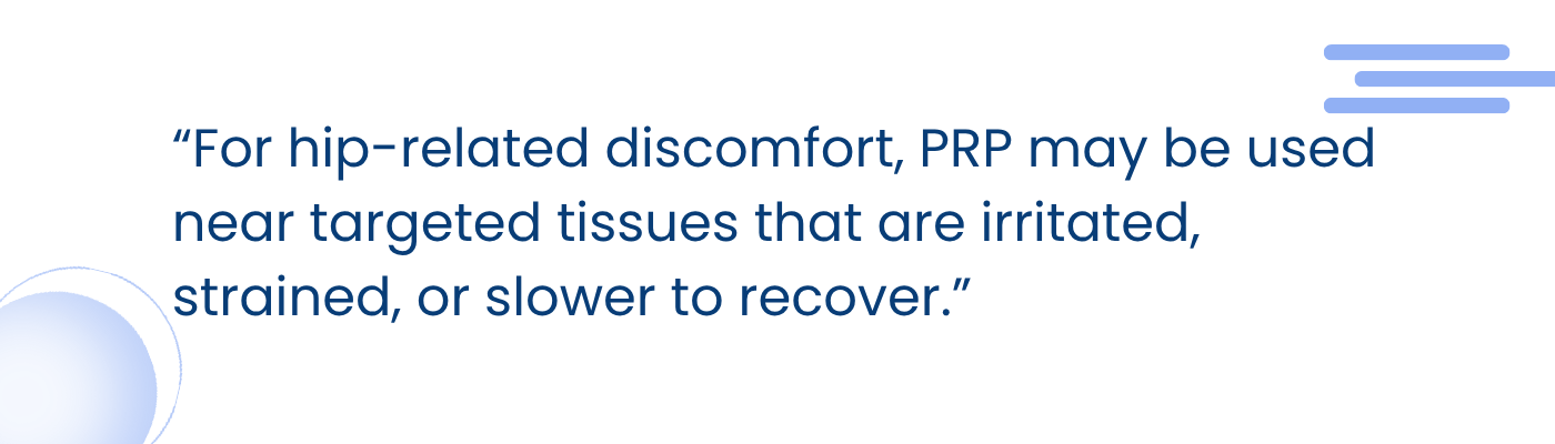 PRP for Hip Pain in Hawthorne, NY: A Patient Guide to Regenerative Care